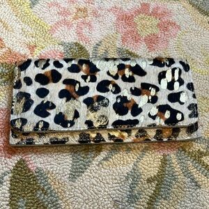 Leopard Print Women's Clutch